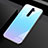 Silicone Frame Mirror Rainbow Gradient Case Cover for Oppo Reno2