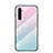 Silicone Frame Mirror Rainbow Gradient Case Cover for Realme 6s