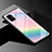 Silicone Frame Mirror Rainbow Gradient Case Cover for Samsung Galaxy A51 5G Colorful