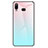 Silicone Frame Mirror Rainbow Gradient Case Cover for Samsung Galaxy A6s