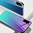 Silicone Frame Mirror Rainbow Gradient Case Cover for Samsung Galaxy S20 Plus