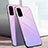 Silicone Frame Mirror Rainbow Gradient Case Cover for Samsung Galaxy S20 Plus