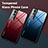 Silicone Frame Mirror Rainbow Gradient Case Cover for Samsung Galaxy S21 FE 5G