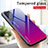 Silicone Frame Mirror Rainbow Gradient Case Cover for Samsung Galaxy S22 Ultra 5G