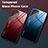 Silicone Frame Mirror Rainbow Gradient Case Cover for Samsung Galaxy S23 Ultra 5G