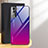 Silicone Frame Mirror Rainbow Gradient Case Cover for Samsung Galaxy S24 5G