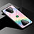 Silicone Frame Mirror Rainbow Gradient Case Cover for Xiaomi Black Shark 3 Pro Pink