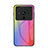 Silicone Frame Mirror Rainbow Gradient Case Cover for Xiaomi Mi 12 Ultra 5G