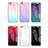 Silicone Frame Mirror Rainbow Gradient Case Cover for Xiaomi Mi 5S