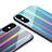 Silicone Frame Mirror Rainbow Gradient Case Cover for Xiaomi Mi 8 Pro Global Version