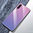 Silicone Frame Mirror Rainbow Gradient Case Cover for Xiaomi Mi A3