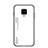 Silicone Frame Mirror Rainbow Gradient Case Cover for Xiaomi Poco M2 Pro White