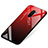 Silicone Frame Mirror Rainbow Gradient Case Cover for Xiaomi Pocophone F1 Red