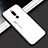 Silicone Frame Mirror Rainbow Gradient Case Cover for Xiaomi Redmi 8 White