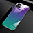 Silicone Frame Mirror Rainbow Gradient Case Cover H01 for Apple iPhone 11