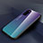 Silicone Frame Mirror Rainbow Gradient Case Cover H01 for Huawei Honor V30 5G