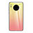 Silicone Frame Mirror Rainbow Gradient Case Cover H01 for Huawei Mate 30 5G