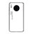 Silicone Frame Mirror Rainbow Gradient Case Cover H01 for Huawei Mate 30 5G White