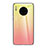 Silicone Frame Mirror Rainbow Gradient Case Cover H01 for Huawei Mate 30 Pro