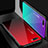 Silicone Frame Mirror Rainbow Gradient Case Cover H01 for Oppo RX17 Neo