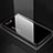 Silicone Frame Mirror Rainbow Gradient Case Cover H01 for Oppo RX17 Neo Black