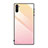 Silicone Frame Mirror Rainbow Gradient Case Cover H01 for Samsung Galaxy Note 10