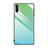 Silicone Frame Mirror Rainbow Gradient Case Cover H01 for Samsung Galaxy Note 10