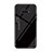 Silicone Frame Mirror Rainbow Gradient Case Cover H01 for Samsung Galaxy S10e Black