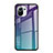 Silicone Frame Mirror Rainbow Gradient Case Cover H01 for Xiaomi Mi 11 Lite 5G Mixed