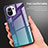 Silicone Frame Mirror Rainbow Gradient Case Cover H01 for Xiaomi Mi 11 Lite 5G NE