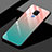 Silicone Frame Mirror Rainbow Gradient Case Cover H02 for Huawei Mate 20 X 5G