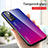 Silicone Frame Mirror Rainbow Gradient Case Cover JM1 for Xiaomi Redmi 10 (2022)