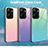 Silicone Frame Mirror Rainbow Gradient Case Cover JM2 for Realme 10S 5G