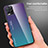 Silicone Frame Mirror Rainbow Gradient Case Cover JM2 for Realme 8 4G