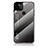 Silicone Frame Mirror Rainbow Gradient Case Cover LS1 for Google Pixel 5a 5G Dark Gray