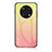 Silicone Frame Mirror Rainbow Gradient Case Cover LS1 for Huawei Enjoy 50 Pro