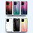 Silicone Frame Mirror Rainbow Gradient Case Cover LS1 for Huawei Enjoy 50z