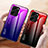 Silicone Frame Mirror Rainbow Gradient Case Cover LS1 for Huawei Honor 80 SE 5G