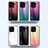 Silicone Frame Mirror Rainbow Gradient Case Cover LS1 for Huawei Honor X6