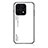 Silicone Frame Mirror Rainbow Gradient Case Cover LS1 for Huawei Honor X6 White