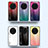 Silicone Frame Mirror Rainbow Gradient Case Cover LS1 for Huawei Mate 50