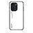 Silicone Frame Mirror Rainbow Gradient Case Cover LS1 for Huawei Nova 10 Pro White