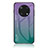 Silicone Frame Mirror Rainbow Gradient Case Cover LS1 for Huawei Nova Y90