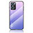 Silicone Frame Mirror Rainbow Gradient Case Cover LS1 for OnePlus Nord CE 2 5G Clove Purple