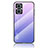 Silicone Frame Mirror Rainbow Gradient Case Cover LS1 for OnePlus Nord N20 5G Clove Purple