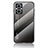 Silicone Frame Mirror Rainbow Gradient Case Cover LS1 for OnePlus Nord N20 5G Dark Gray