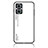 Silicone Frame Mirror Rainbow Gradient Case Cover LS1 for OnePlus Nord N20 5G White