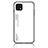 Silicone Frame Mirror Rainbow Gradient Case Cover LS1 for Oppo A16e White