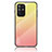 Silicone Frame Mirror Rainbow Gradient Case Cover LS1 for Oppo A94 5G