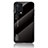 Silicone Frame Mirror Rainbow Gradient Case Cover LS1 for Oppo K9 5G Black